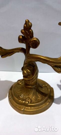 Подсвечник из бронзы