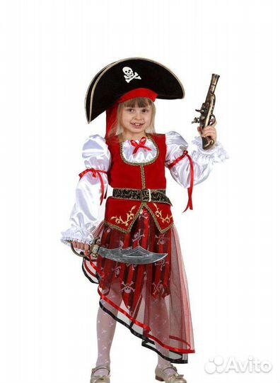 Новогодний костюм пирата, корсара/прокат