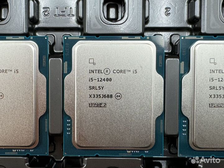 Новые Intel Core i5-12400 S1700