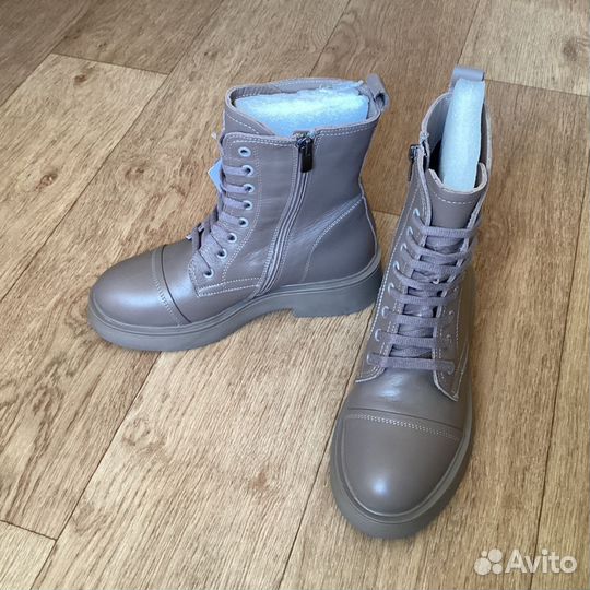 Новые ботинки,натур.к,Турция,38