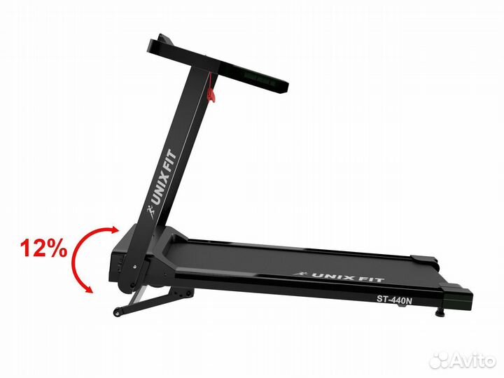 Беговая дорожка unixfit ST-440N Black