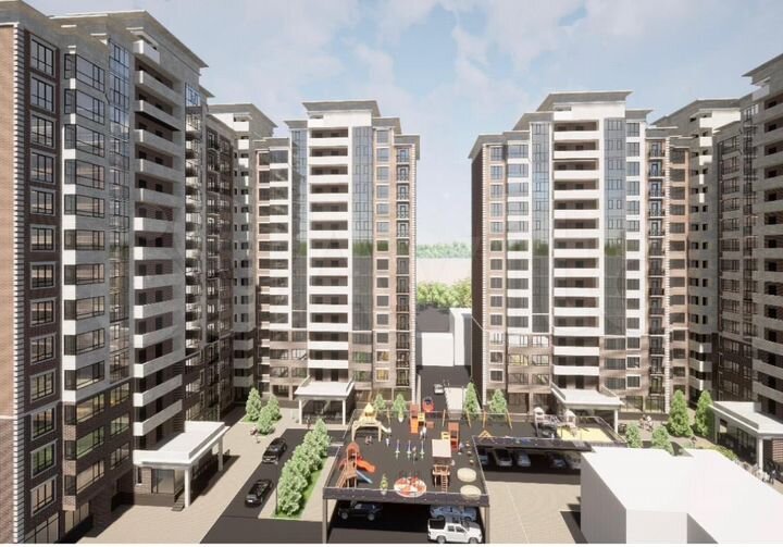 1-к. квартира, 54 м², 4/12 эт.