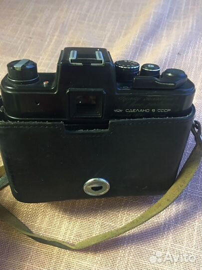 Плёночный фотоаппарат зенит 19.ссср