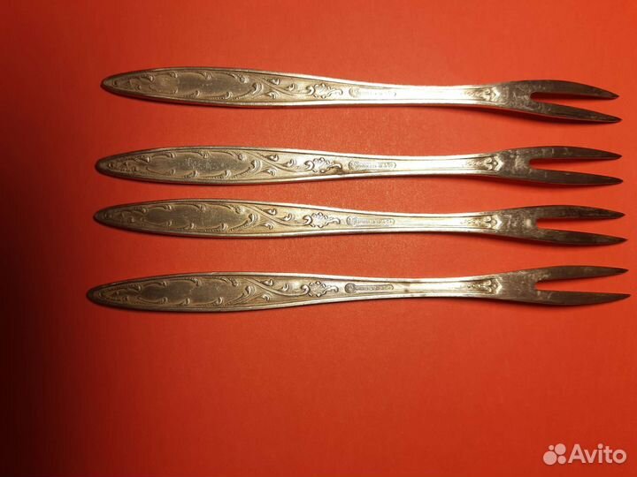 Набор мельхиоровых вилок