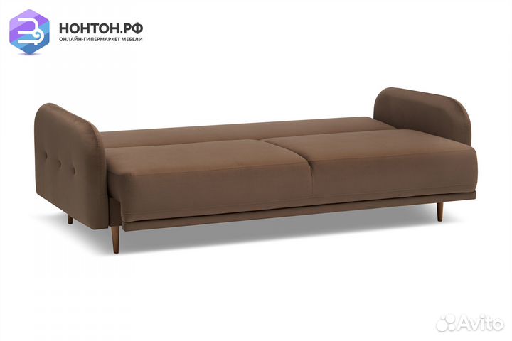 Диван книжка Париж коричневый