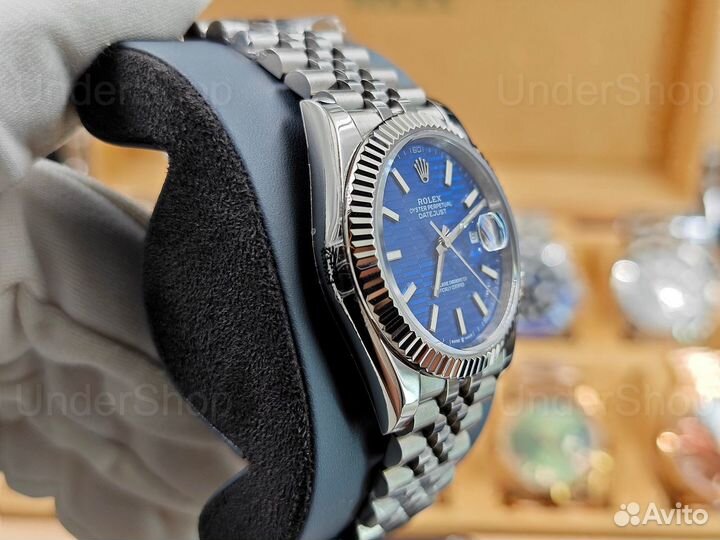 Rolex Datejust Blue 40mm Мужские механические часы