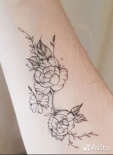 Временное тату