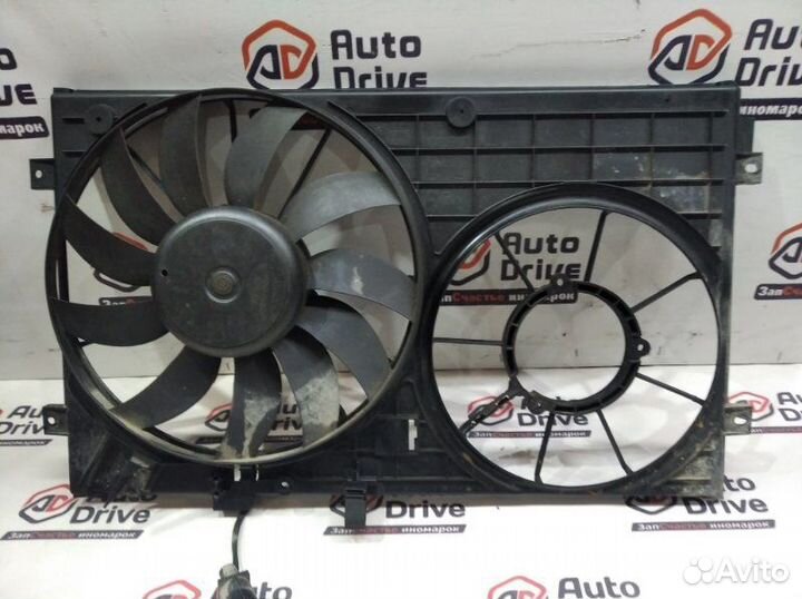 Диффузор с вентилятором Volkswagen Golf plus BSE