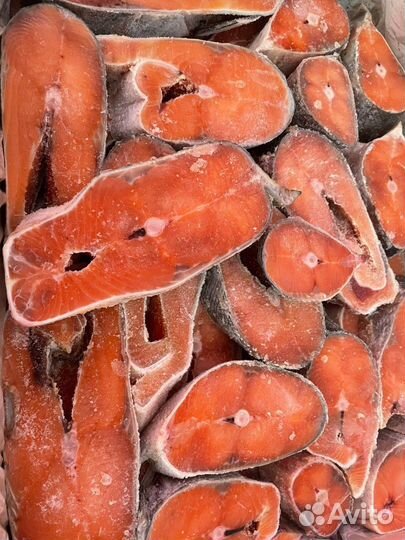 Стейки кеты ого какие