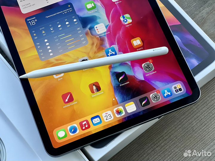 iPad Pro 11 2020 + Pencil 2 + Procreate Идеал