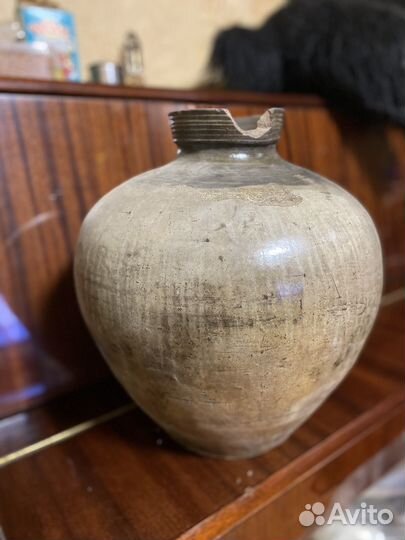 Ваза,горшок глиняный