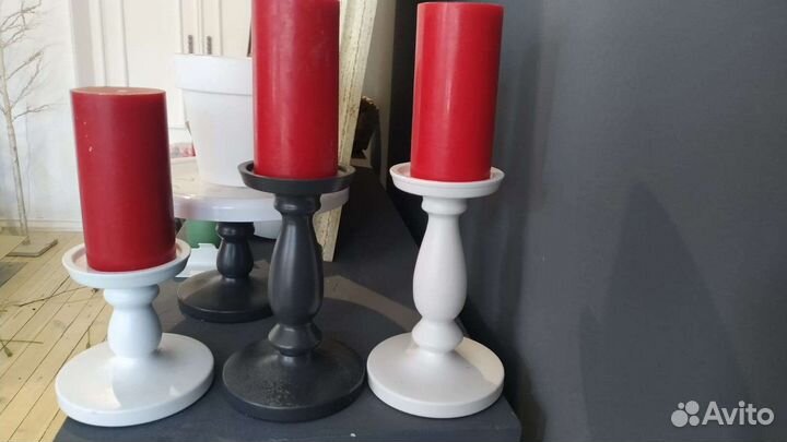 Продаются подсвечники из стали (IKEA)