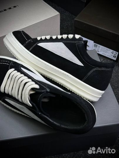 Кеды Rick Owens x Vans low vintage