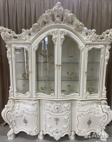 Сервант 4-х дв «Барокко Люкс» оригинал