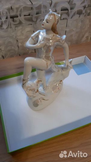 Статуэтка женщина кошка 70-ые