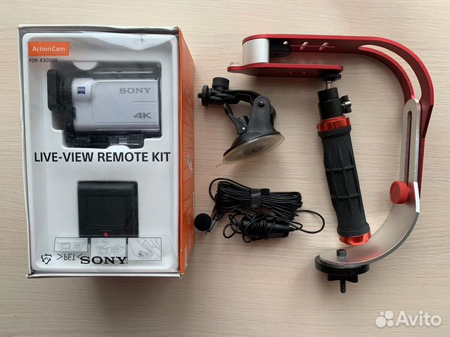 Экшен камера sony fdr-x3000r
