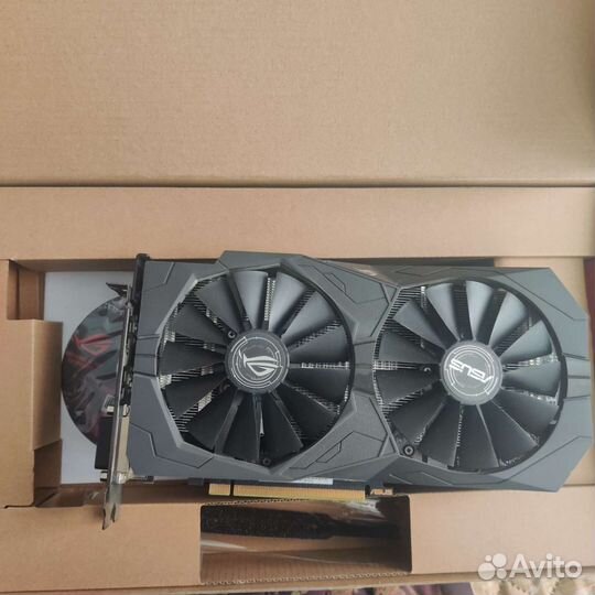 Видеокарта Asus ROG strix RX570 8 Gb