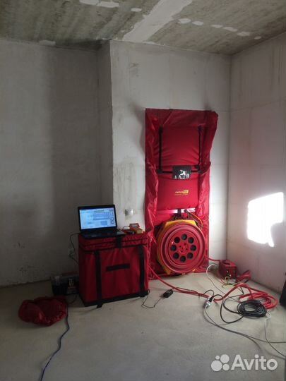 Тепловизор, аэродверь