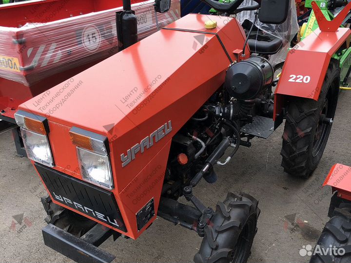 Мини-трактор УРАЛЕЦ 220, 2023