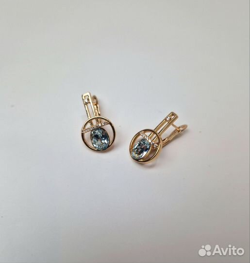 Серьги с кристаллами Swarovski арт.8908