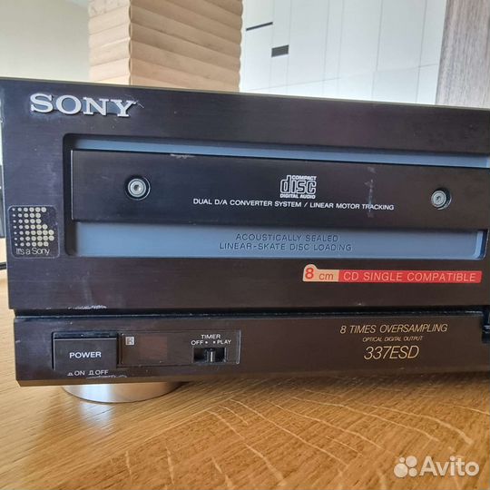 Компакт-диск проигрыватель Sony cdp-337esD