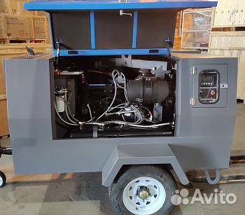 Компрессор винтовой дизельный CrossAir 55 кВт