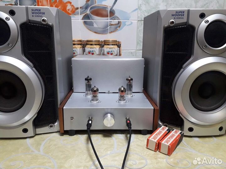 Ламповый однотактный усилитель на 6н2п и 6п1п