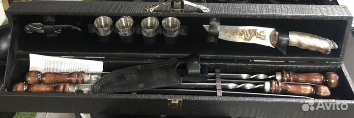 Подарочный набор для мужчины с шампурами