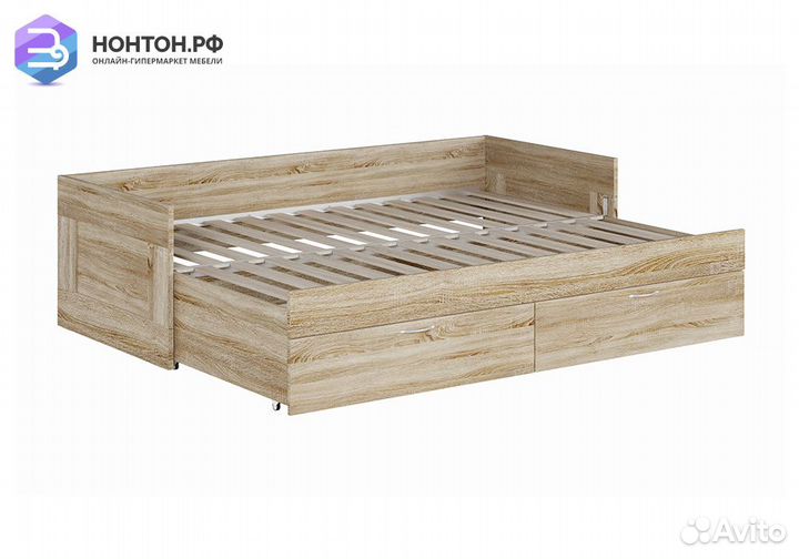 Кровать раздвижная Сириус сонома