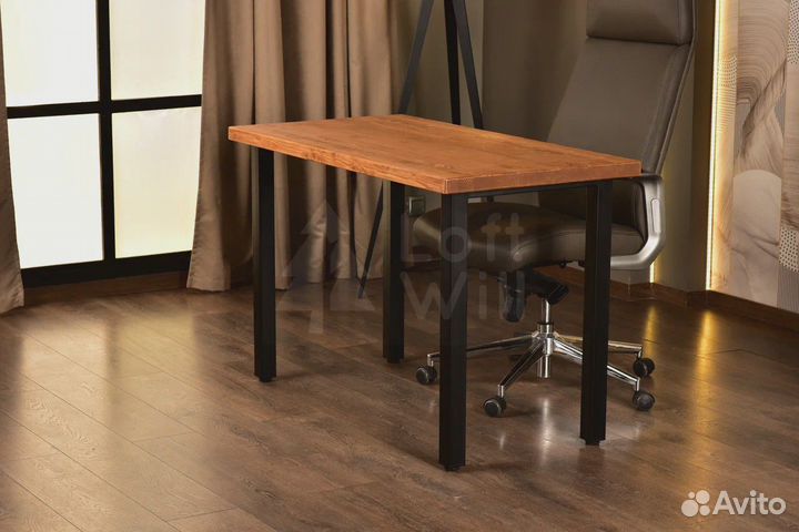 Компьютерный стол в стиле лофт. Доставка