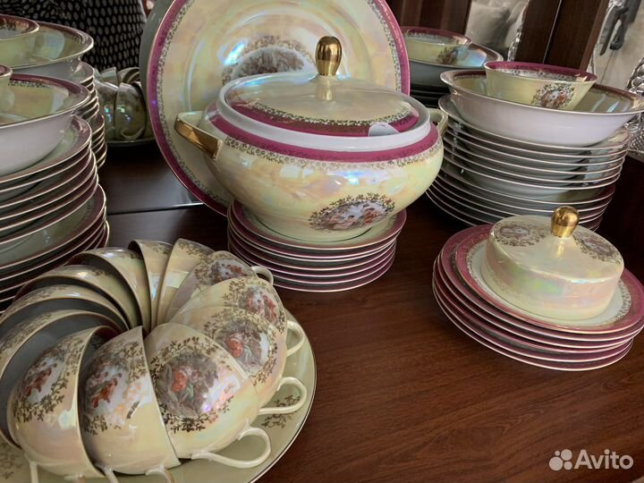 Мадонна немецкий 12 ти персоный сервиз