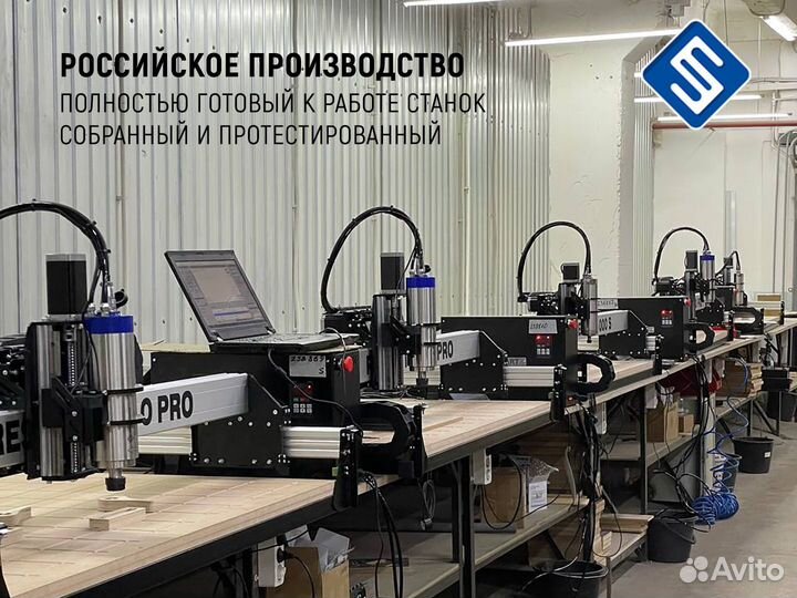 Фрезерный станок с чпу reStart 800 servo PRO