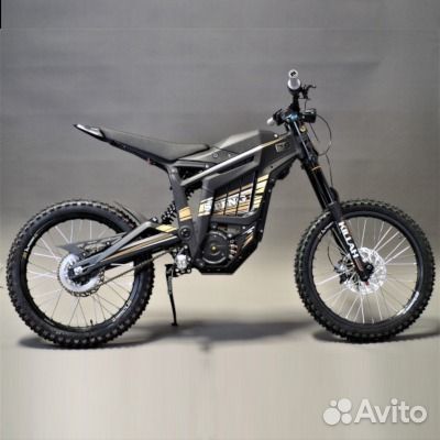 Электробайк черный