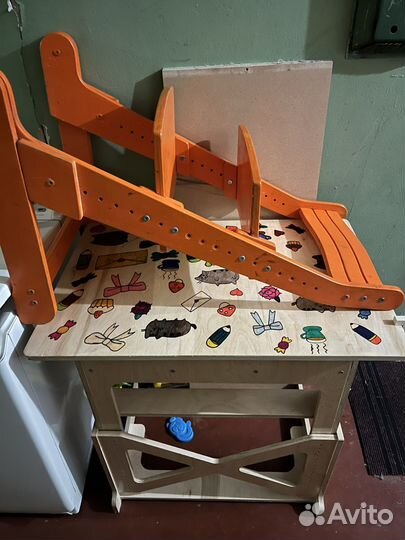 Детский стол и стул растущая парта