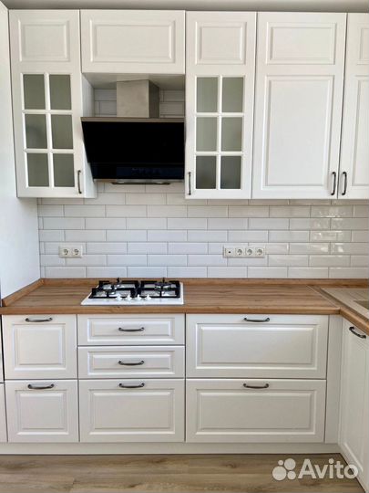 Кухонный гарнитур без ручек CN:034177