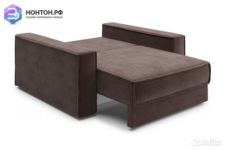 Кресло тик-так Сохо коричневое