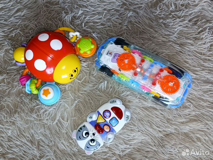 Погремушки грызунки пакетом