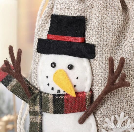 Мешок для новогодних подарков