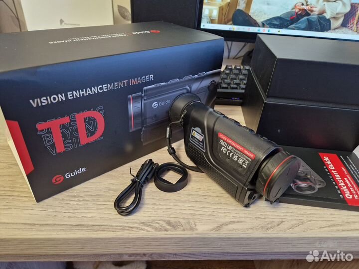 Тепловизор для охоты бу Guide TD631 LRF 640х480