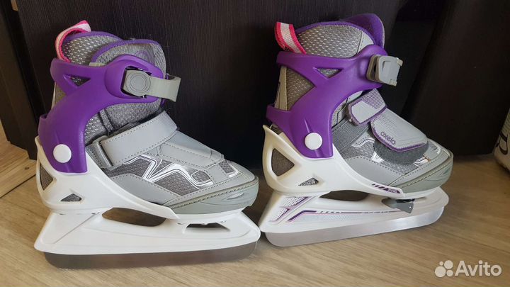 Коньки детские раздвижные новые размер 29-32