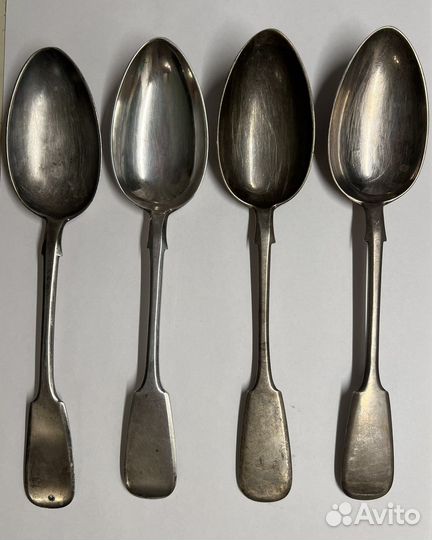 Ложка столовая серебро