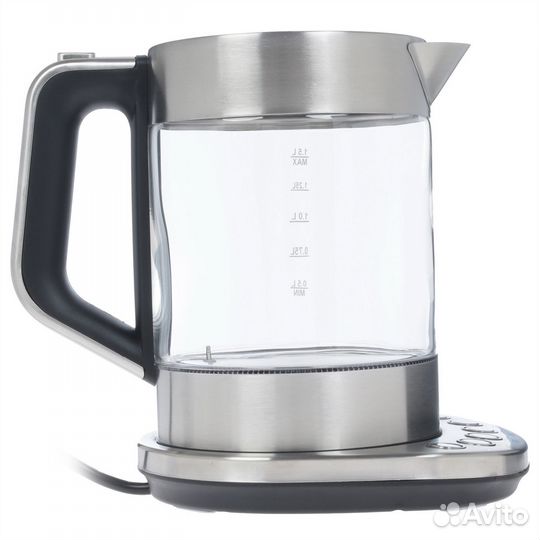 Электрочайник Kitfort KT-616 серебристый