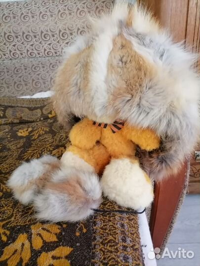 Шапка детская из лисы