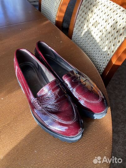 Лоферы натуральная кожа