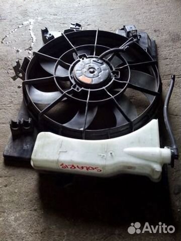 Вентилятор радиатора Hyundai Solaris Солярис