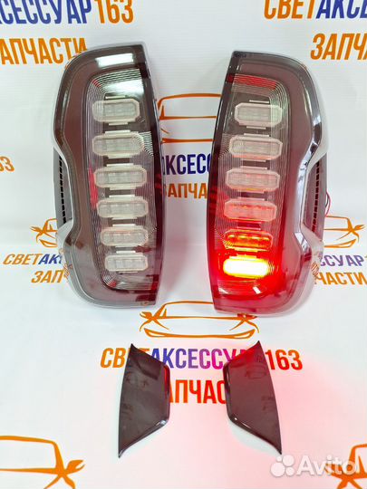 Задние фонари на ниву chevrolet в стиле audi