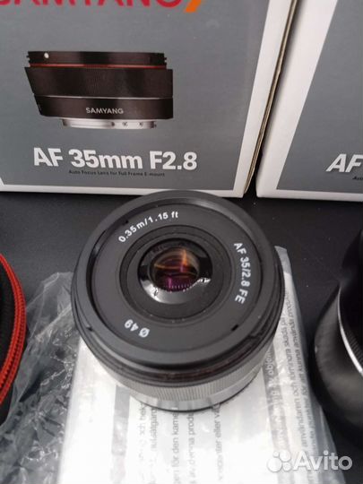 35mm 45mm sony E samyang