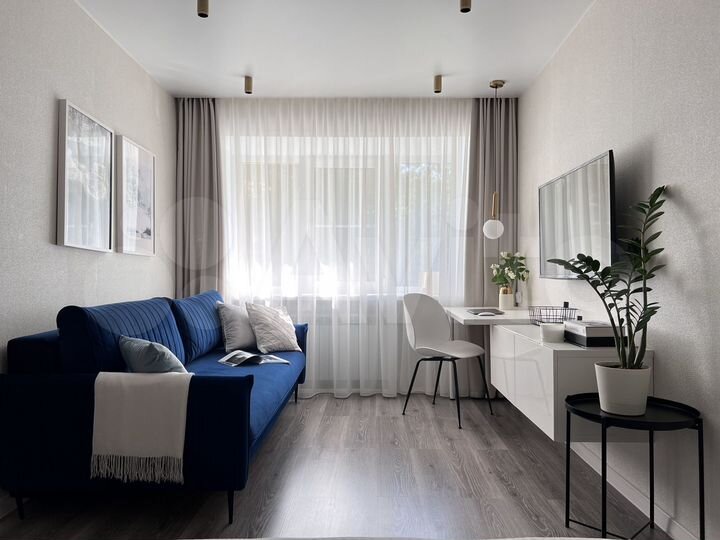 1-к. квартира, 30 м², 1/4 эт.