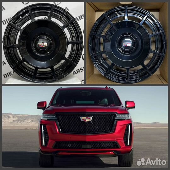 Колеса на Cadillac Escalade Кадиллак Ескалейд R22