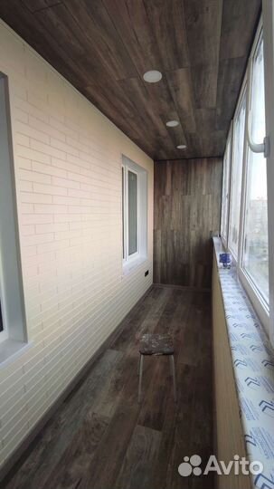 Утепление и обшивка балконов, лоджий